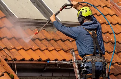 Démoussage et hydrofuge de toiture à Combiers